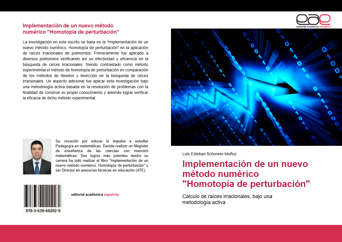 Portada del libro: Implementación de un nuevo método numérico